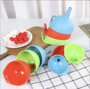 Wine and Oil Leak Funnel, Multi-Model, Multi-Purpose, Durable Funnel, Household Short-Handle Funnel