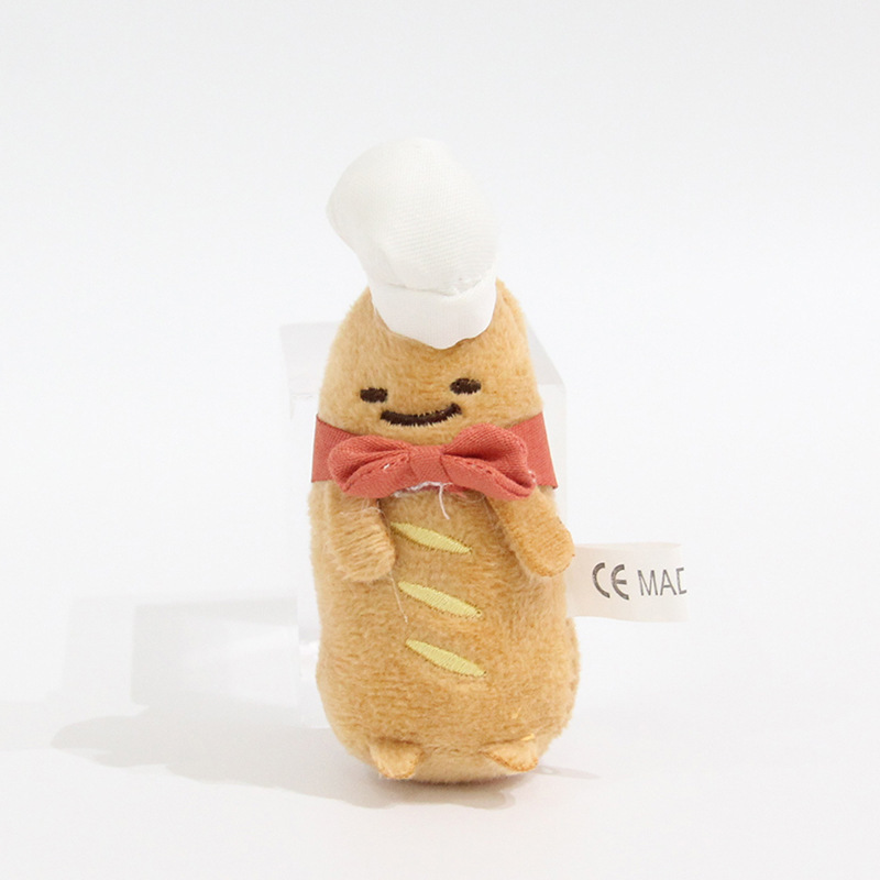 コーヒーハウスコーナー生物パンシェフかわいいぬいぐるみバッグ小さなペンダントガールハートおもちゃギフト|undefined