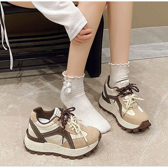 Muffin universal, zapatos de entrenamiento para mujeres, 2026 otoño nuevo estilo coreano, zapatos deportivos casuales para papá