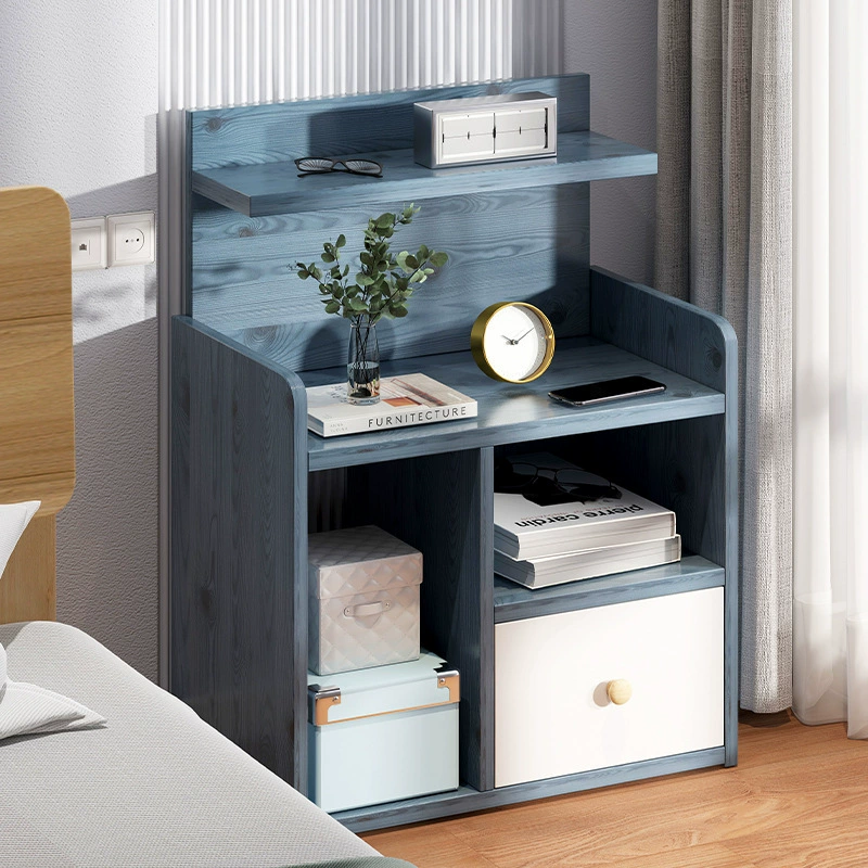 Прикроватная тумбочка с высокими шкафами Простой современный маленький шкаф для спальни тумбочки северный маленький шкаф мини-шкаф для хранения