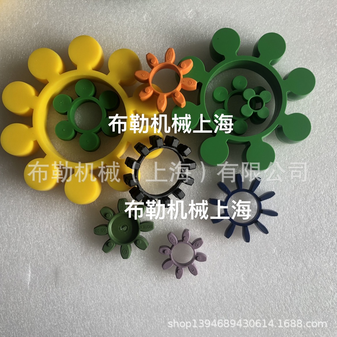 振华双起升桥吊用ZP07-891联轴器弹性体SPIDEX聚氨酯缓冲垫ROTEX
