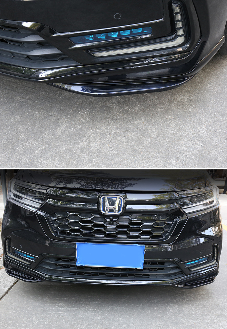 Suitable for 22-24 Odyssey Front Corner Guards Odyssey Front Bumper Anti-Scratch Strips Special Anti-Collision Strips Practical Decoration