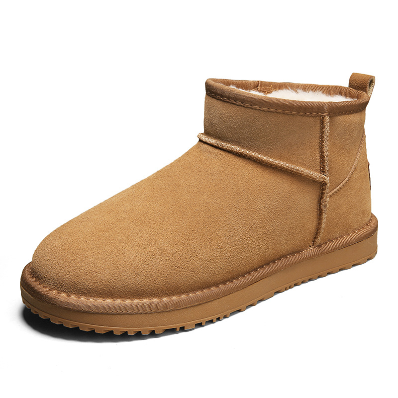 Winter sports keep warm low boots for leisure