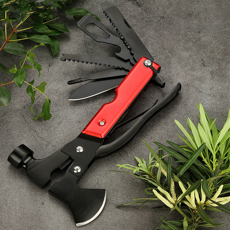 Car outdoor multifunctional ax hammer hammer hammer hammers round…