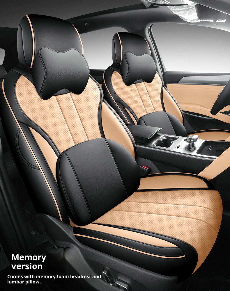 New Model Second-Generation Song Prodm-I Full Leather Car Seat Covers for Overseas Right-Hand Drive Vehicles, Cross-Border Full-Cover Car Seat Cushions