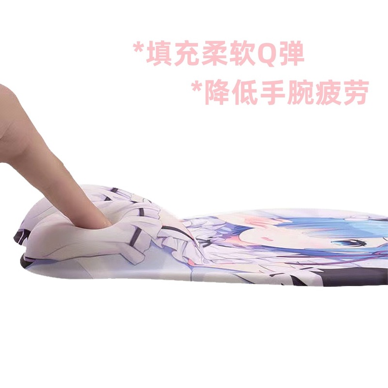 腕のマウスパッドの美人の女性の主の波のシリーズの3d mousepadの手首のパッドのシリコンの腕のマウスパッド|undefined