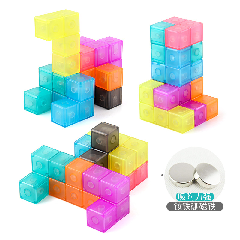 Moyu cultura Nivel 2, 3, 4, 5 pirámide Luban magnético Cubo de Rubik de color real juguetes competitivos para niños al por mayor