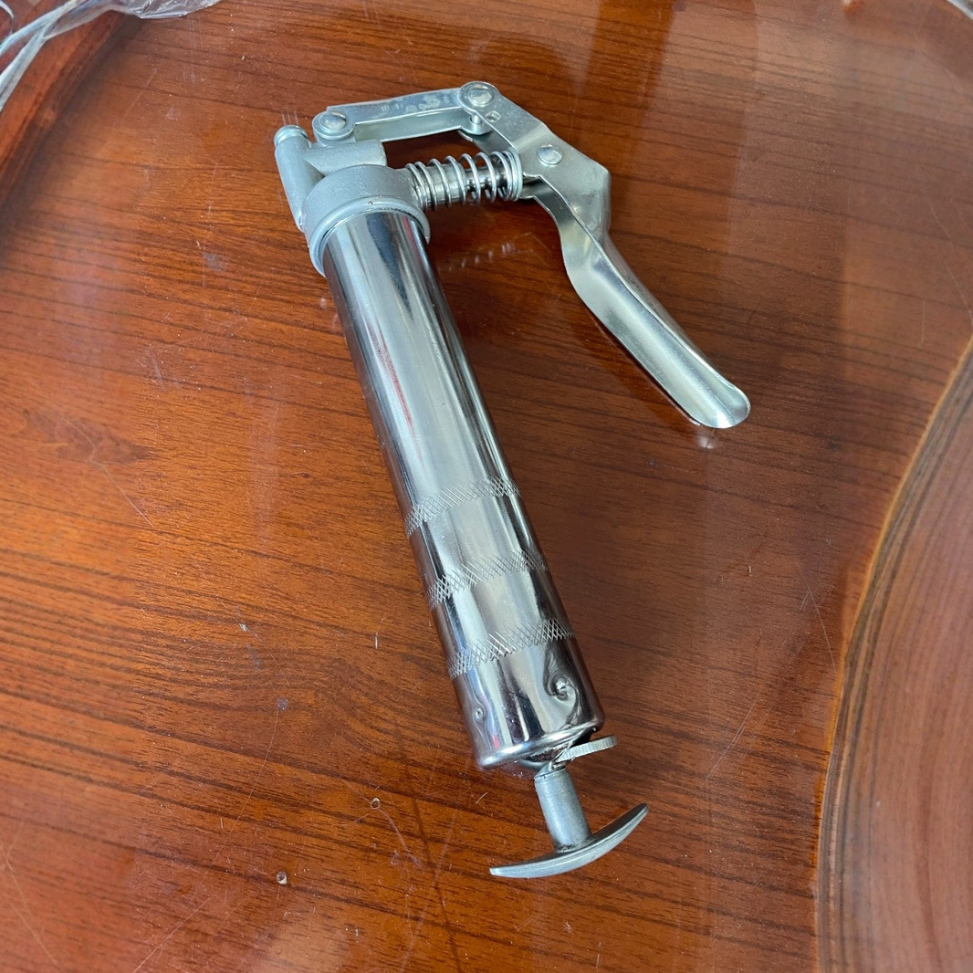 120g打黄油神器单手小型迷你手动黄油枪注油器软管黄油平嘴