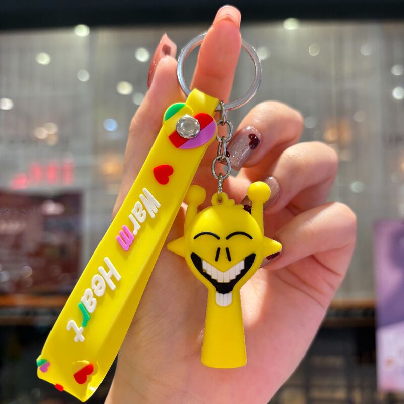 国境を越えたインターネット有名人の漫画キーホルダーペンダント外国の山と海の経典木の棒人形キーホルダーブラインドボックストレンディなペンダント|undefined