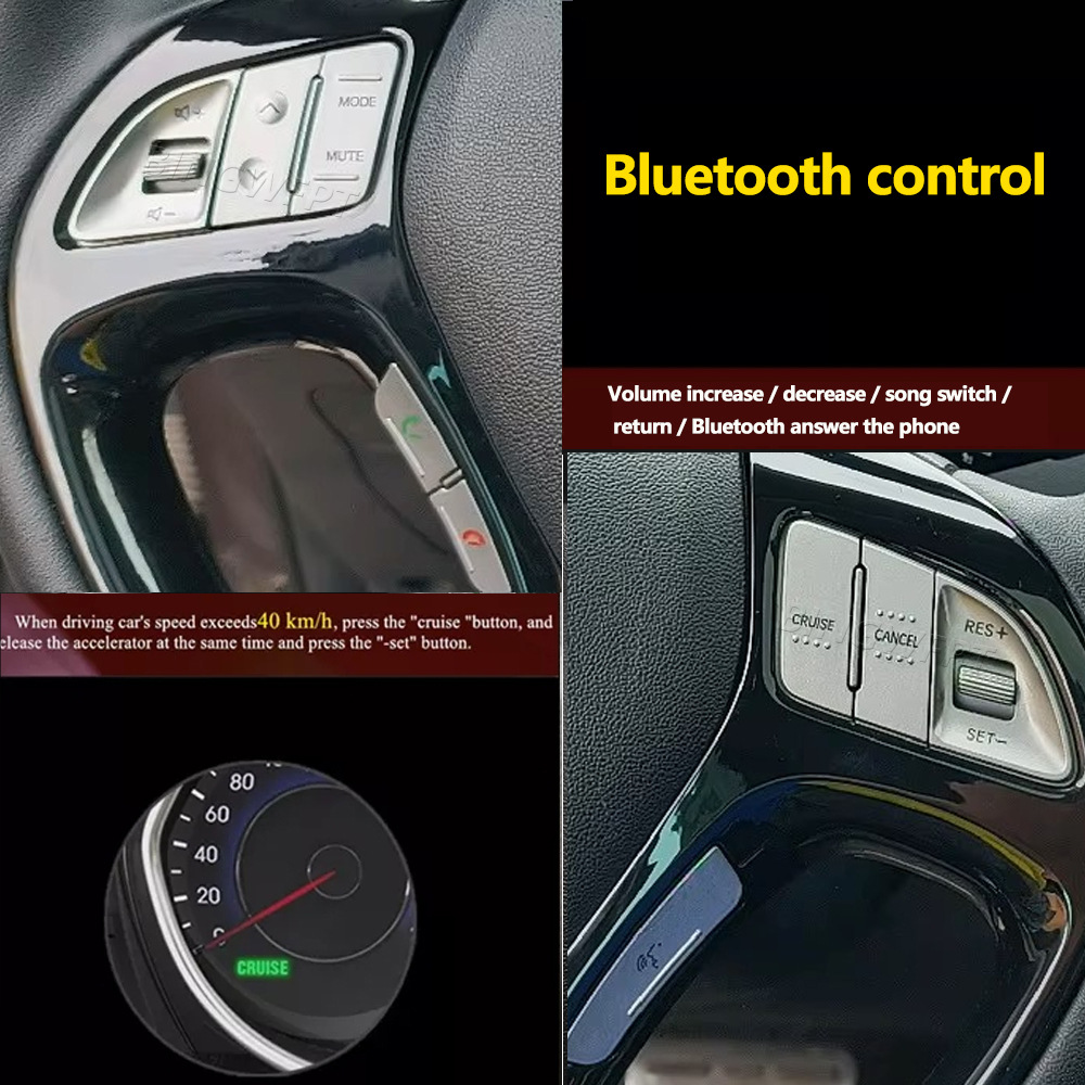 Suitable for Hyundai ix35 modified multi-function steering wheel buttons, ix35 cruise control button, Bluetooth phone