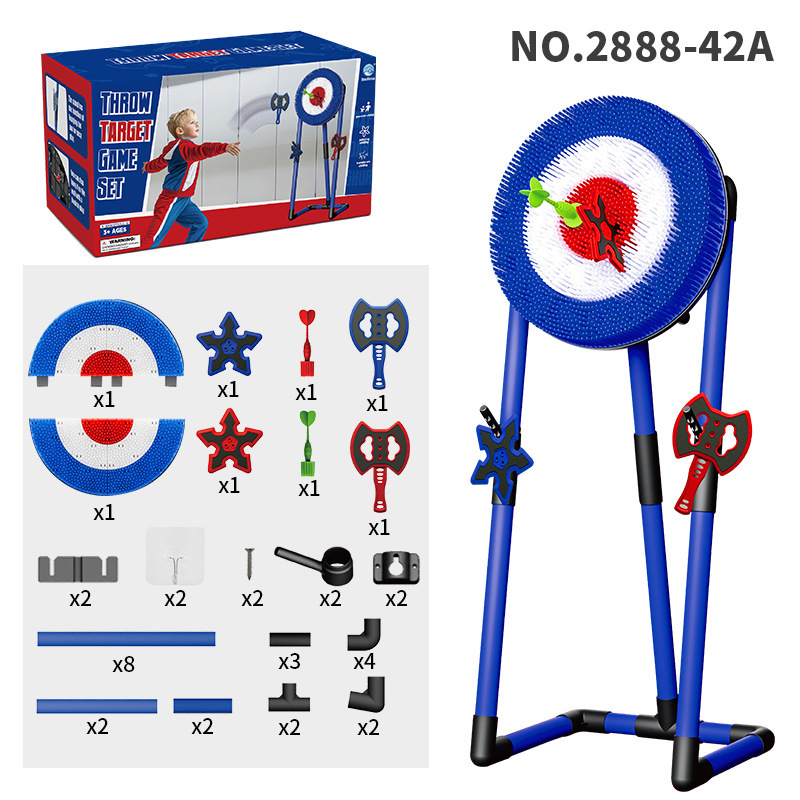 Juguetes de lanzamiento para niños con soporte con hacha para indoor y al aire libre lanzamiento de objetivos de exportación transfronteriza