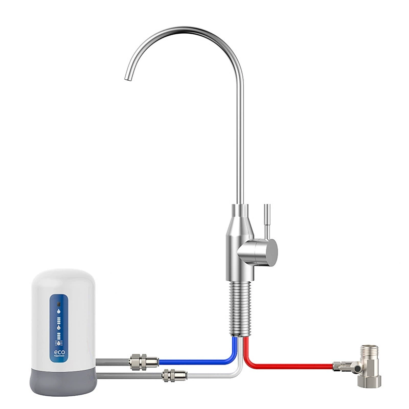 304 stainless steel three-pipe pressureless faucet is suitable for the modified under-table faucet on the table