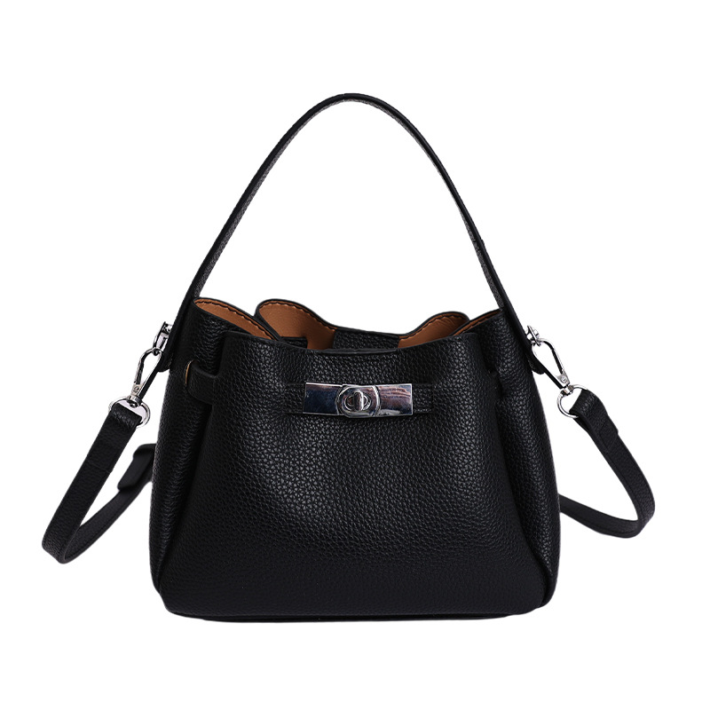Coreano de nicho de alta calidad canasta de verduras, bolso de cubo de mano para mujeres 2026 nuevo estilo extranjero, lujo ligero y versátil bolso de mochila