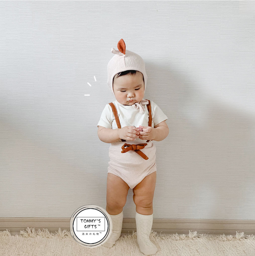 INS estilo de los niños trajes 2024 verano nuevo bebé mono bebé Outwear traje vaina