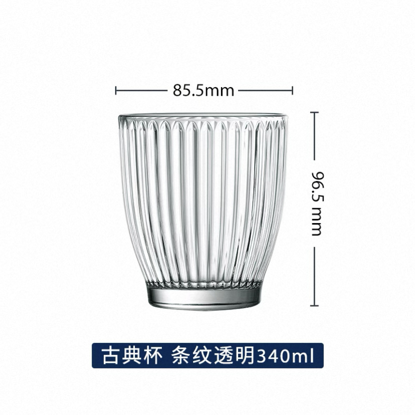 Gorno vidrio temperado tazas de restaurante tazas de té tazas de fresa resistentes al calor tazas de jugo tazas de whisky tazas de vino