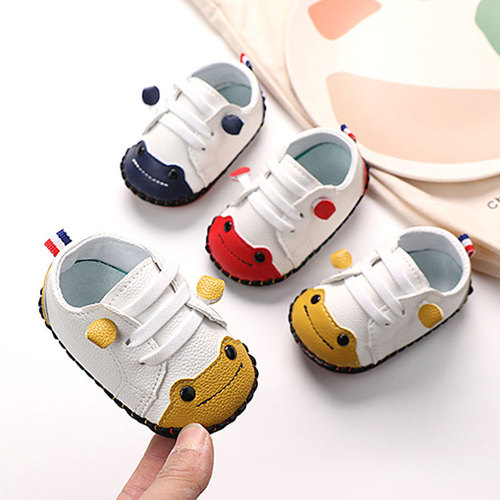 Infant and toddler shoes, soft-soled spring and autumn baby shoes, boys and girls, infant and toddler shoes, newborn shoes that do not fall off