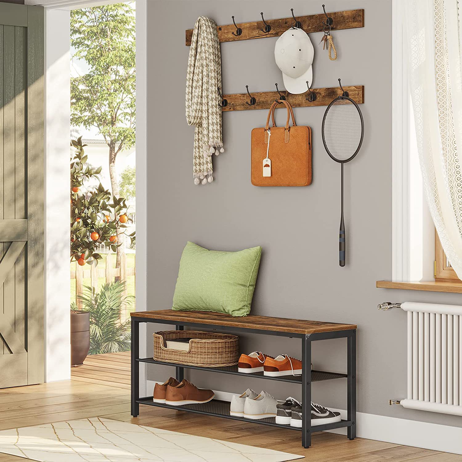 American rural shoe stool suite