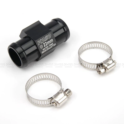 Gauge Connector Extension Line Engine | Motosiklet ləvazimatları və aksesuarları - 22mm-tee-black
