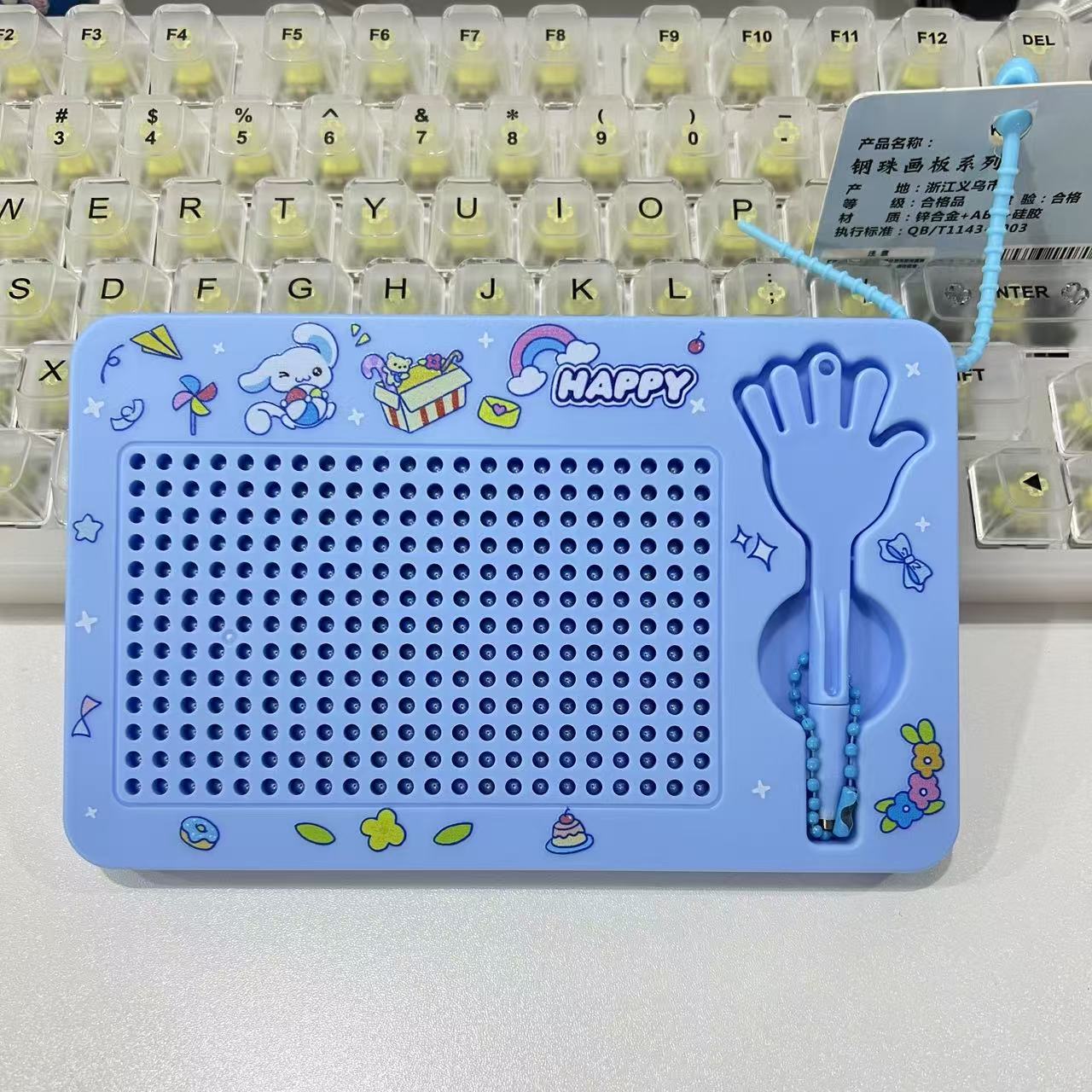 Jade Gui Dog 중형 자석 강철 공 드로잉 보드-블루