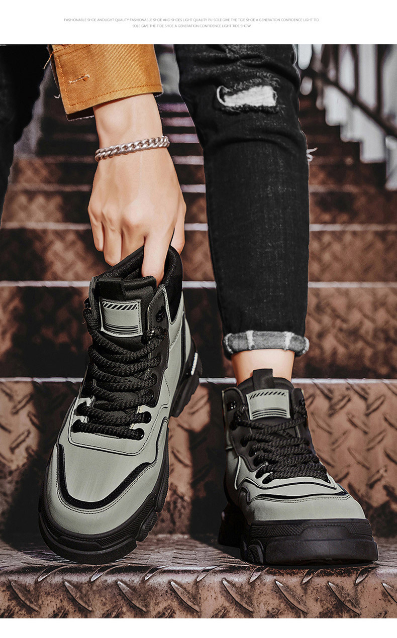 Scarpe da lavoro casual per uomo Autunno Inverno Caldo Pelliccia Più stivali retrò Resistente all'usura Tempo libero Comodo Stile vintage Stivali Uomo All'aperto_voghion.com