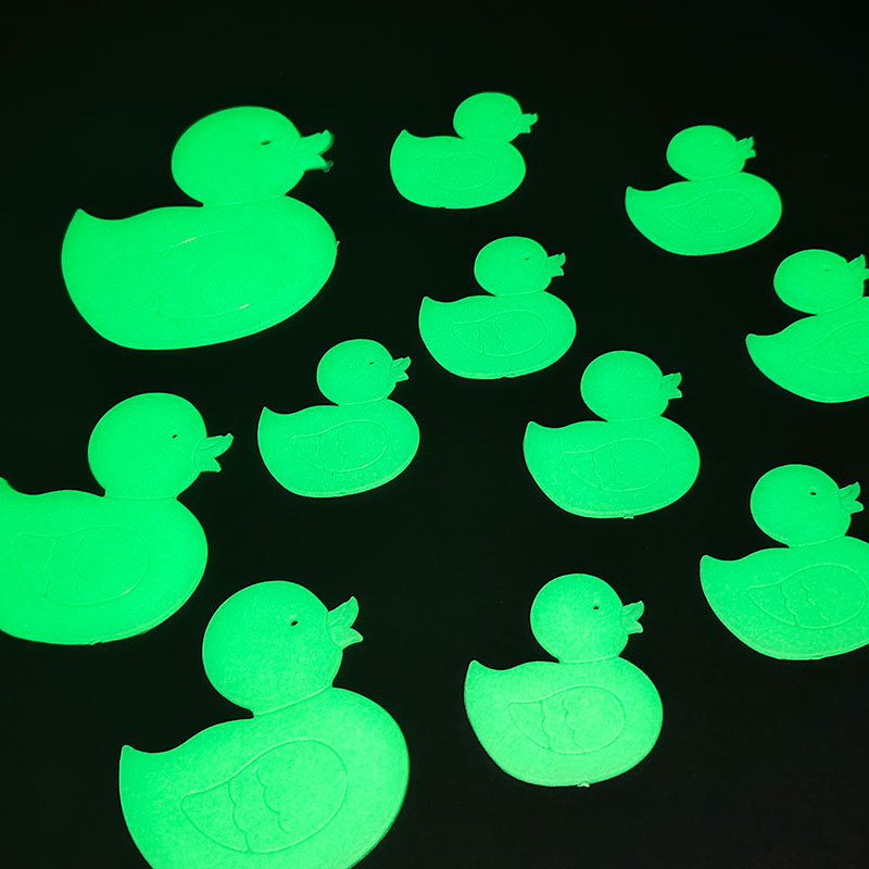 Animales pegatinas de pared luminosas flores plantas delfines peces dibujos animados juguetes transfronterizos pegatinas de refrigerador fluorescente pegatinas de ventanas luminosas