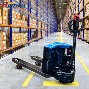 Hai Li Power Electric Hydraulic Hand Truck Small Forklift Pallet Oil Hydraulic Lithium Battery Trailer Lifting Electric