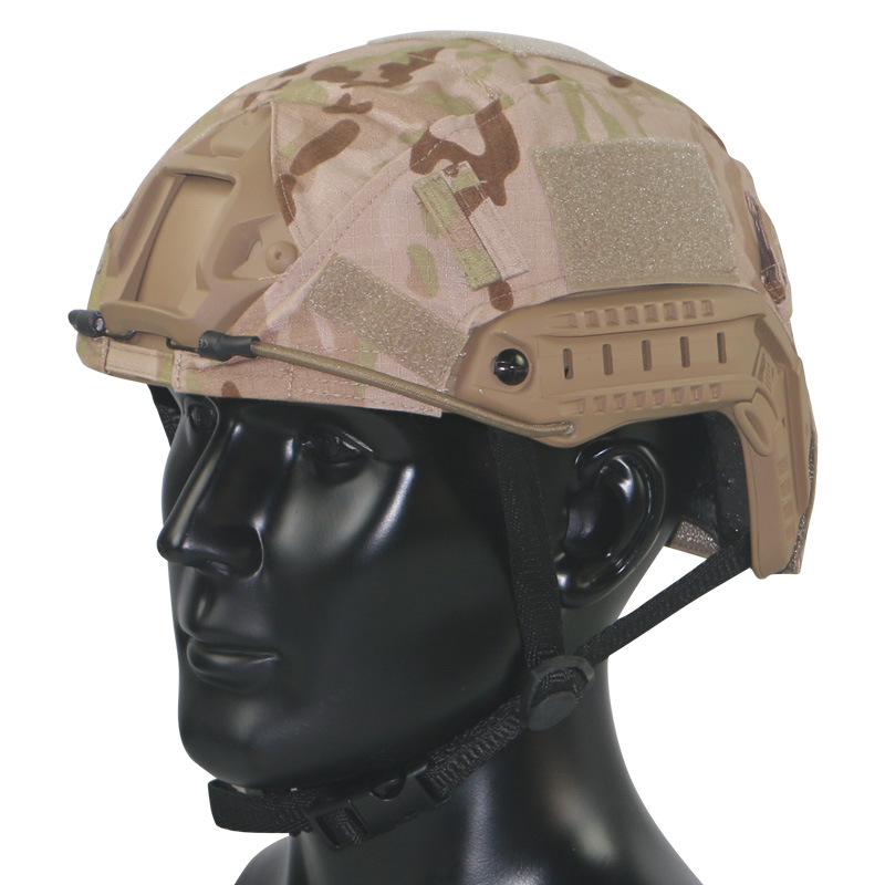 Casco rápido cubierta de casco juego cubierta de casco protector camuflaje cubierta de sombrero accesorios de modificación casco de camuflaje cubierta de tela de casco de bicicleta