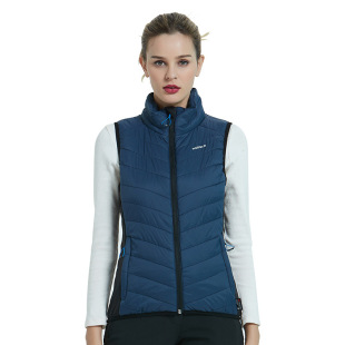 Redelk Red Elk Italian Light Luxury Outdoor Padded Vest Slim Fit Unisex Stand Collar Lightweight Neutral Sirora