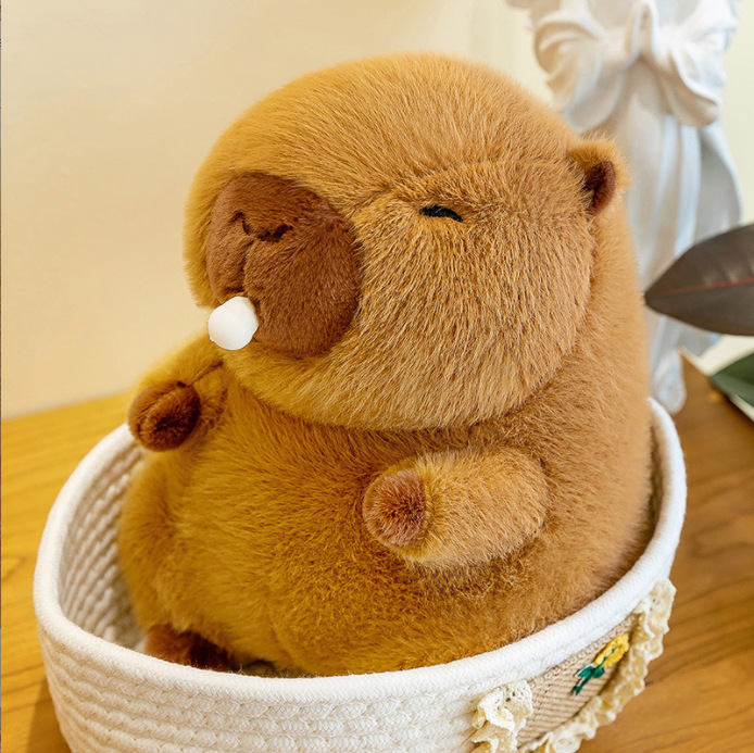 Carpincho burbuja marrón