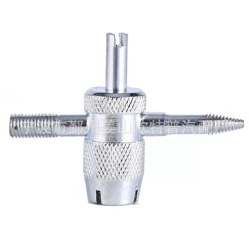 Valve core disassembly and assembly single-head double-head wrench four-in-one tool valve installation tool puller
