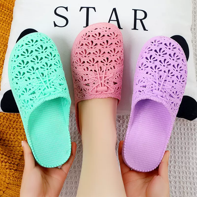 厂家批发新款夏季女士凉拖鞋防滑软底洞洞鞋室内外穿时尚新品