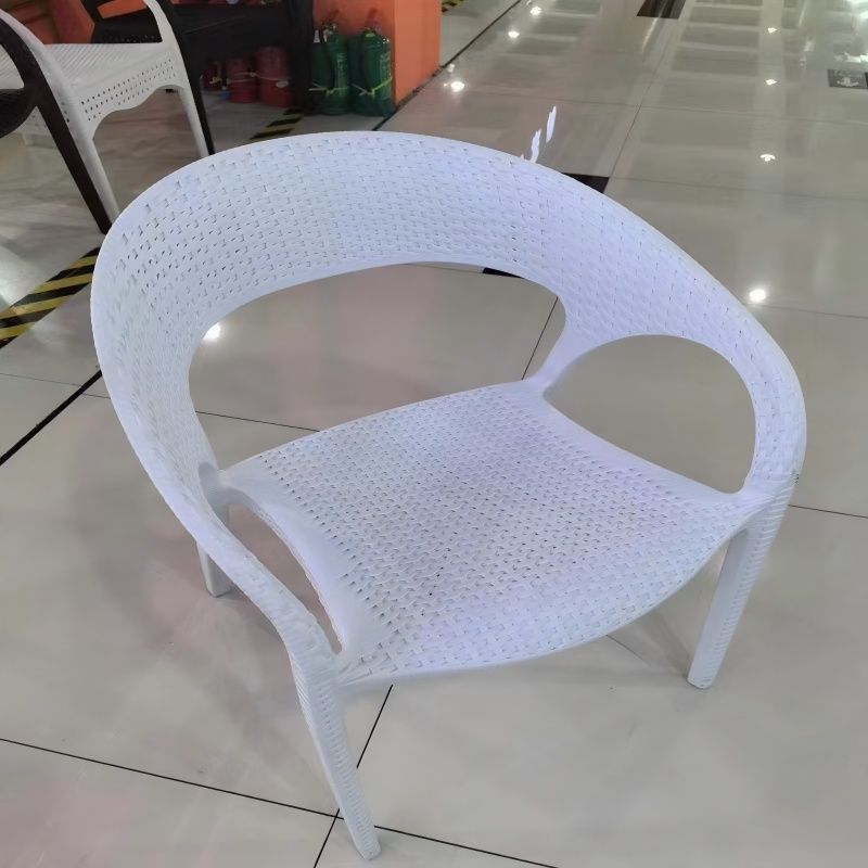 户外桌椅庭院阳台椅子仿腾藤椅三件套休闲奶茶店室外桌椅防水防晒|undefined