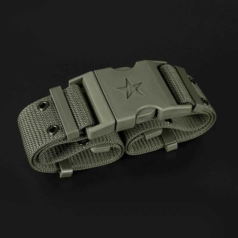 Военный тренировочный ремень, нейлоновый холст, тканый брючный ремень, тактический уличный ремень, мужской и женский студенческий военный тренировочный ремень