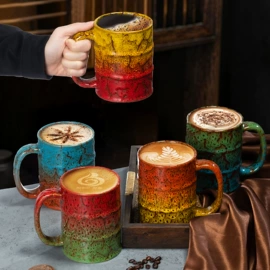 咖啡杯;盘;马克杯