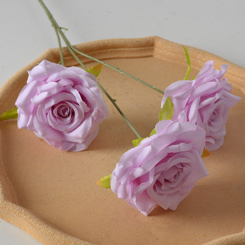 3 cabezas diamante rosa púrpura