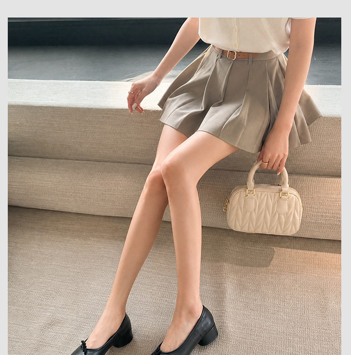 Giày búp bê nữ mũi tách ngón gót thô 3–6 cm, kiểu Mary Jane thời trang, dễ xỏ chân — bạc, màu mơ, Điểm sóng Đen, đen chi tiết 17
