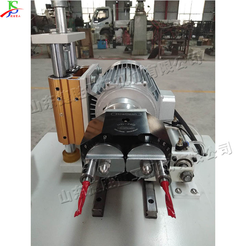 Perforación automática horizontal de la carpintería de la perforadora de 45 grados Puerta de madera sólida del marco de la perforadora del agujero de perno de madera de 45 grados