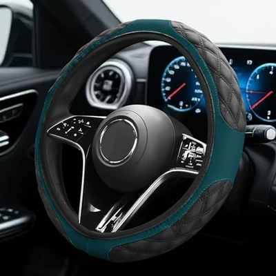 Steering wheel cover | for All Seasons, Cross-Border Hot-Selling Car - olive-green-38cm