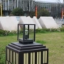 防水定制太阳能简约柱头灯