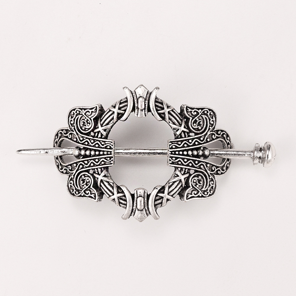 Europeo y americano popular nórdico retro horquilla Viking horquilla Celtics horquilla noruego hembra updo accesorios para el cabello horquilla al por mayor