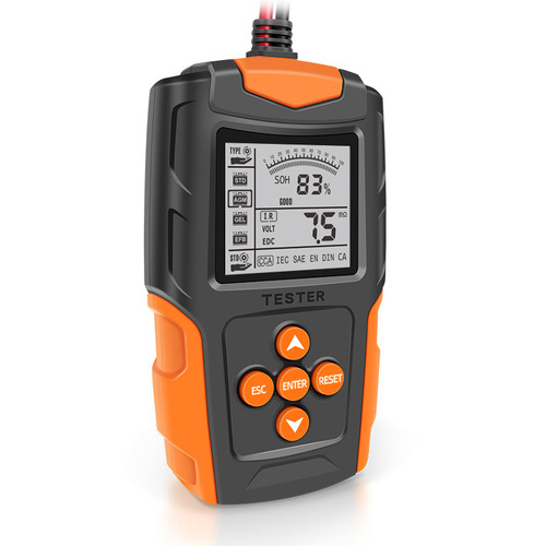 12V 24V Motorcycle Car Battery Tester Battery Analyzer CCA Battery Life Analyzer