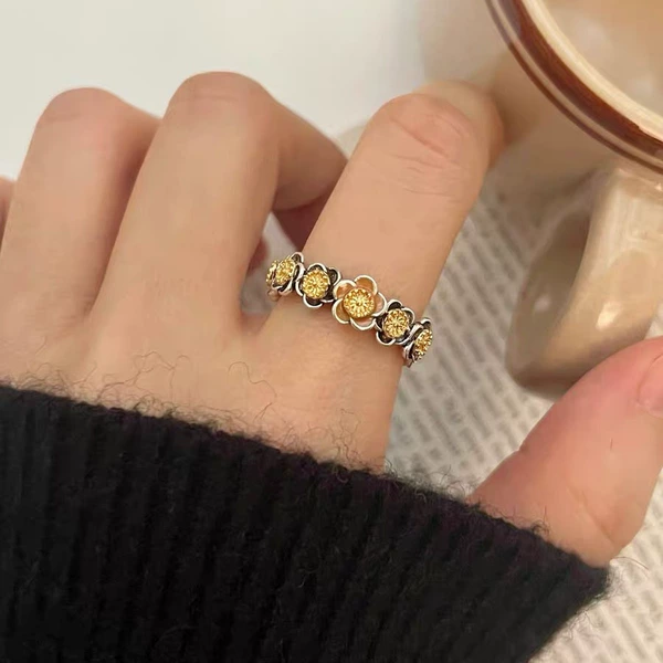 Retro mountain tea, ring