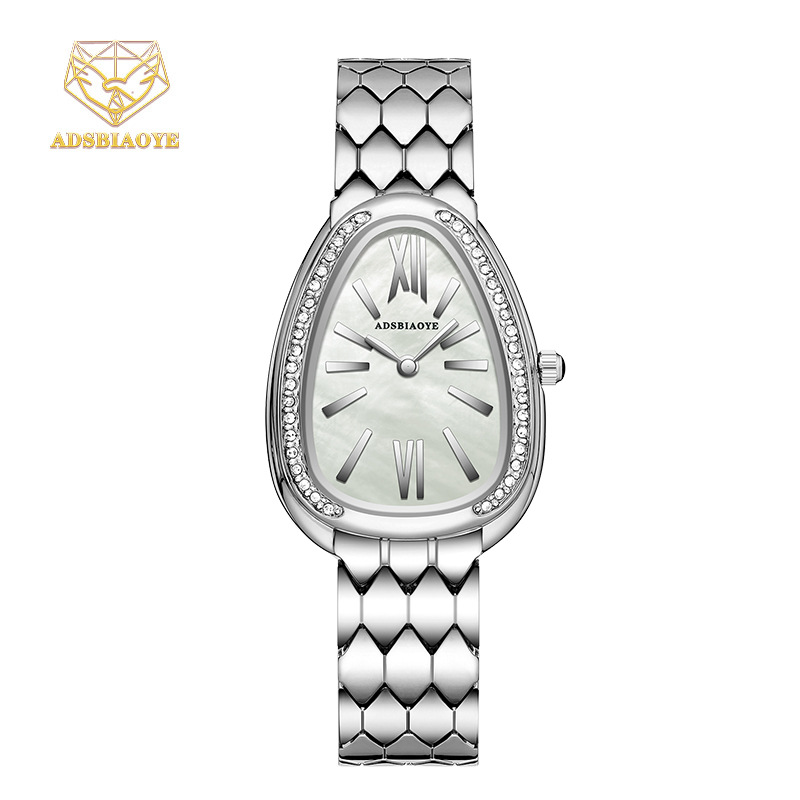 Ida Snake Watch Steel Band Women's Watch BV Snake Watch Red Book Snake Head Light Small Dial Light Light Luxury Watch