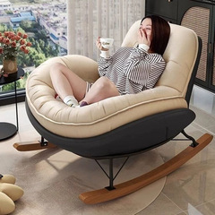 怠け者ソファー大人リクライニングチェア成人リビングシングルバルコニー家庭用レジャー寝室厚いペンギンロッキングチェアメーカー