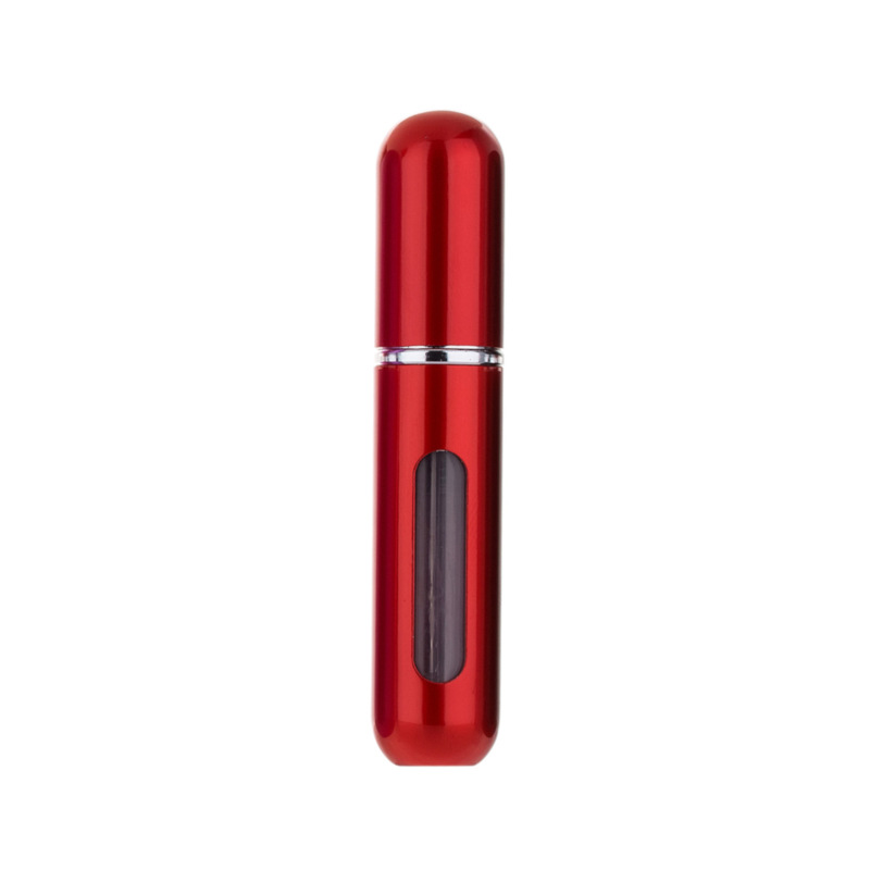 Nueva botella de perfume inferior de 8ml, botella de spray cosmético portátil recargable, botella de perfume autobomba