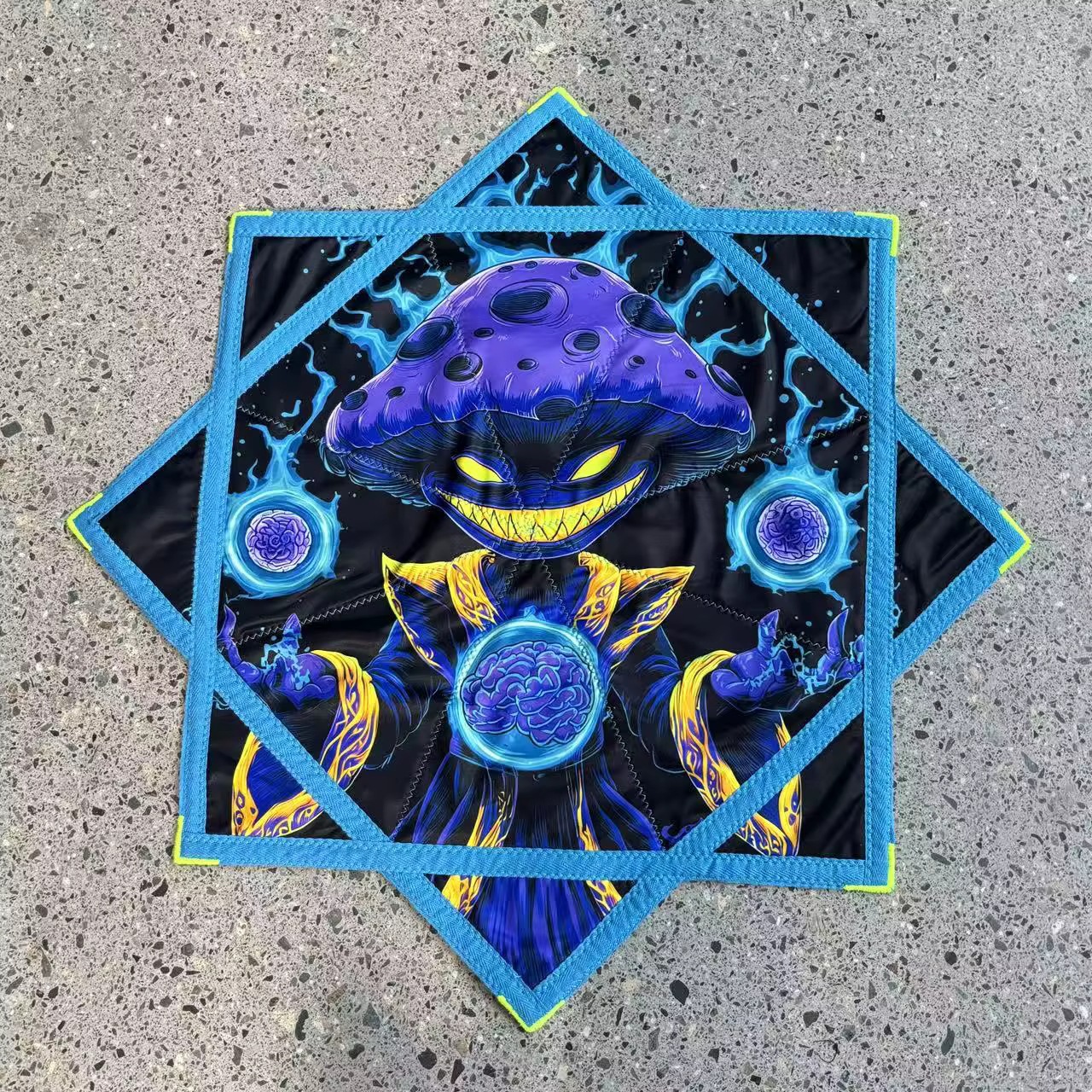 Flowstar Performance Prop UV Reactive Dapo Rotating Handkerchief - Easy-to-Rotate Handkerchief