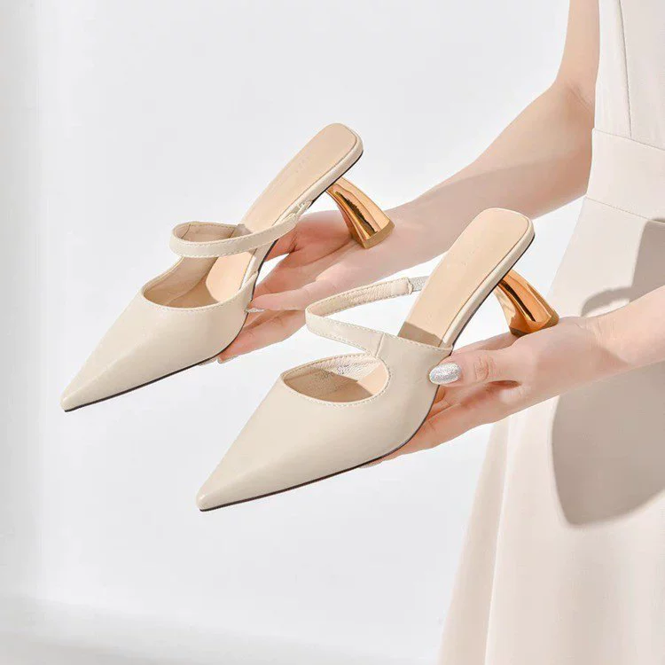 Женские холодные тапочки с юбкой 2025 новая летняя одежда