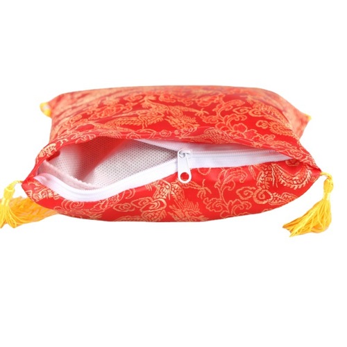 Silk Brocade Large Bamboo Charcoal Bag 500g Household New Home Decoration Formaldehyde Absorption Car Charcoal Bag Deodorizing Charcoal Bag