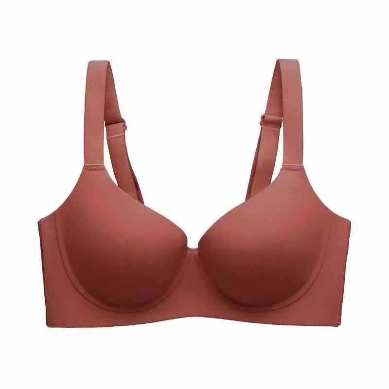 女性用シームレス下着、薄型、大きな胸、小さな胸、副胸縮小、たるみ防止、大きいサイズのプッシュアップブラ、ソフトサポートの新しいブラジャー|undefined