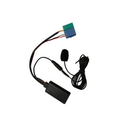 Car Bluetooth 5.0 Auxiliary Cable Microphone Adapter for Renault 05-2011AUX Bluetooth Radio